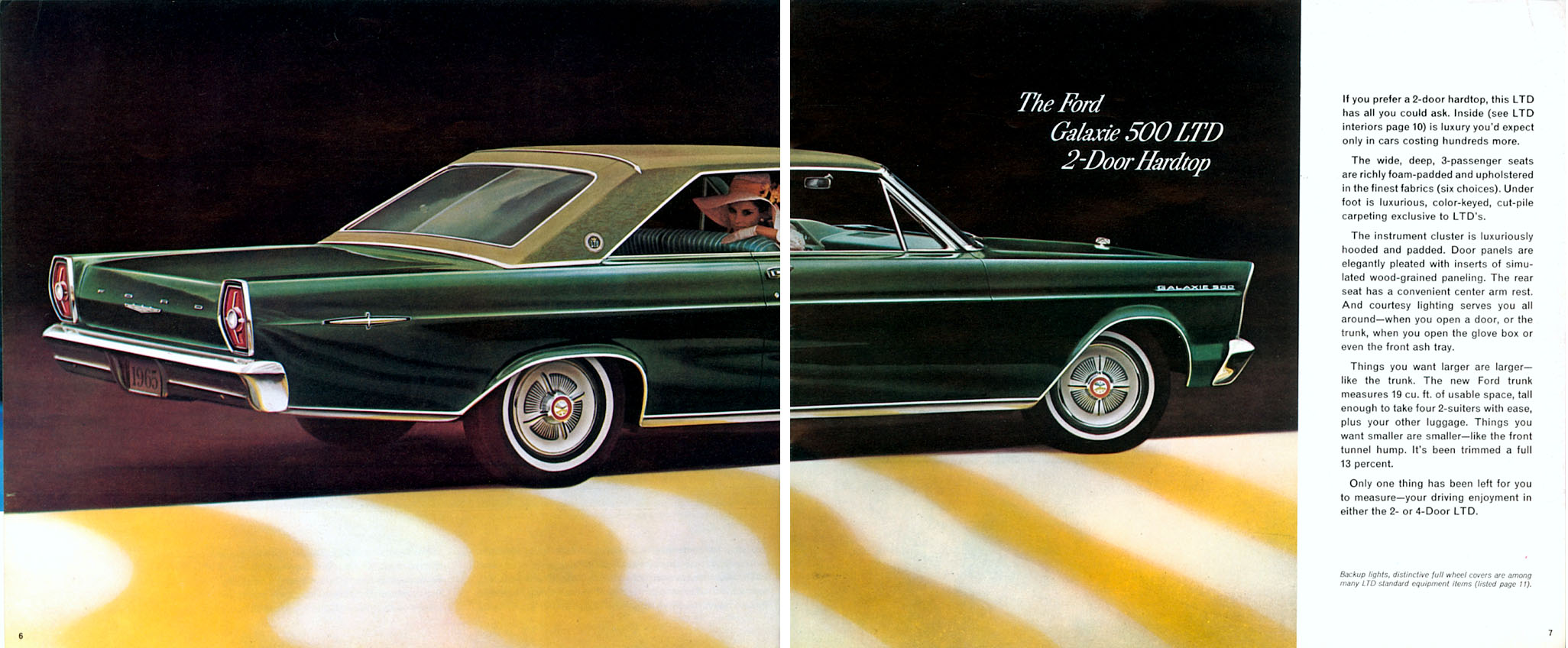 1965 Ford Brochure Page 10